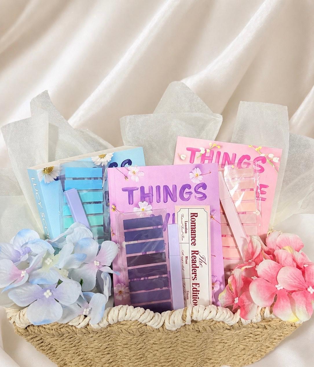 The sweet escape ( 3 books set baskets)